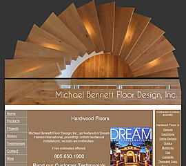 Michael Bennett Floor Design, Inc. website