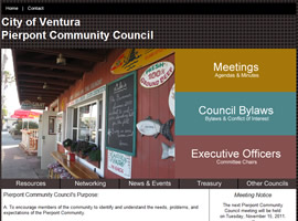 Pierpont Community Council website
