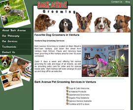 Bark Avenue website