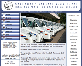SWCAL - Postal Workers Union website