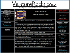 Ventura Rocks website